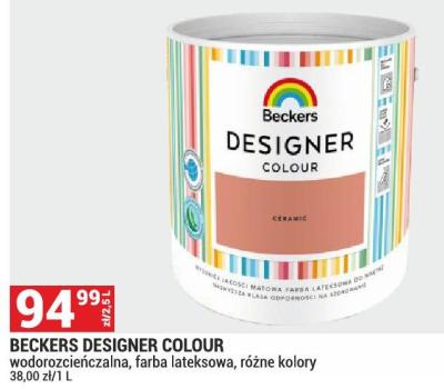 Farba Beckers Designer Colour promocja w Merkury Market