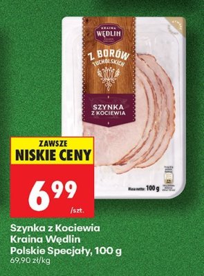 Szynka z Kociewia Kraina Wedlin Polskie Specjały promocja w Biedronka