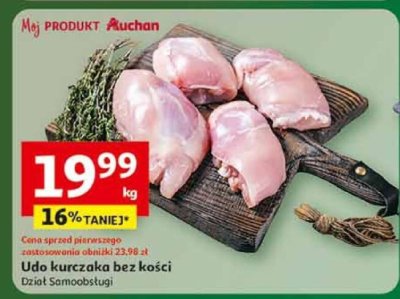 Udo kurczaka bez kości promocja w Auchan