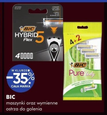 Maszynki oraz wymienne ostrza do golenia Bic promocja w Super-Pharm
