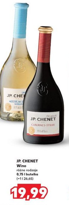 Wino J.p. chenet cabernet-syrah promocja