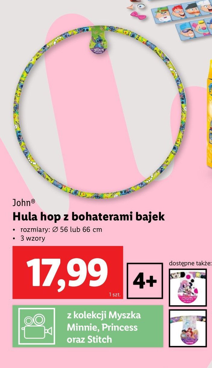 Hula hop 66 cm John (zabawki) promocja