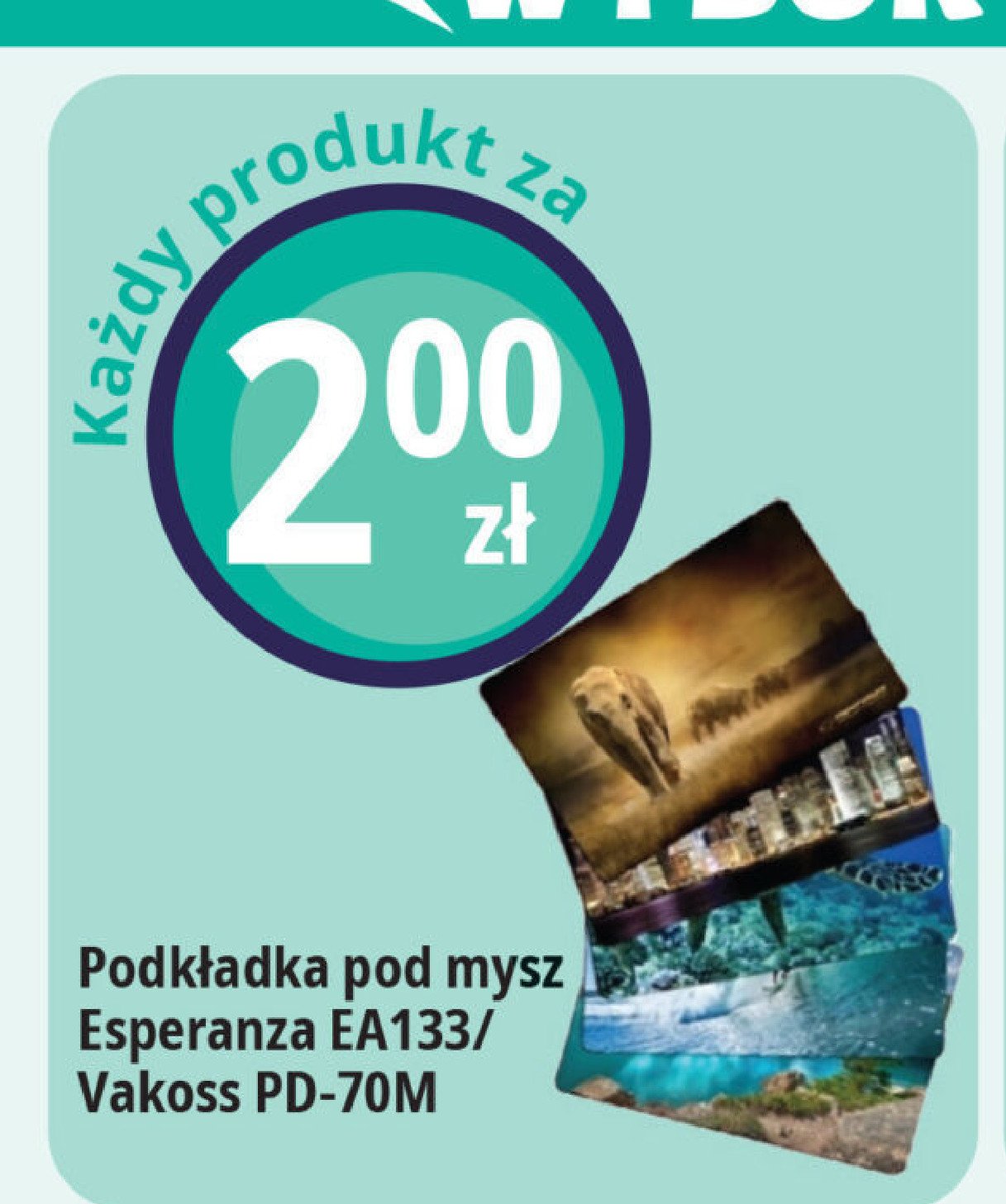 Podkładka pod mysz e133 Esperanza promocja