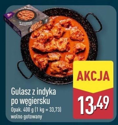 Gulasz z indyka po węgiersku promocja w Aldi