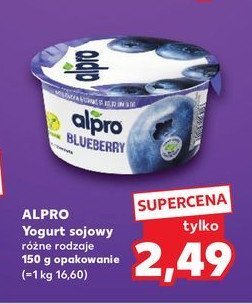 Jogurt sojowy jagodowy Alpro promocja