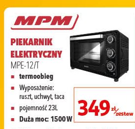 Piekarnik mpe-12/t Mpm product promocje