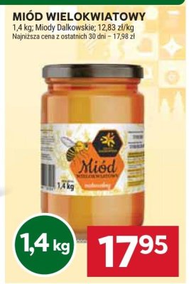 Miód Wielokwiatowy promocja w Stokrotka