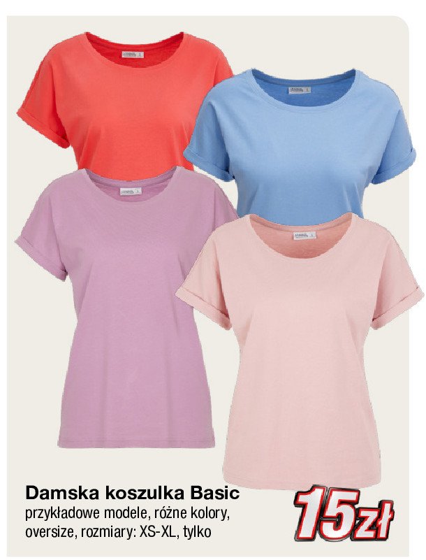 Koszulka damska xs-xl promocja