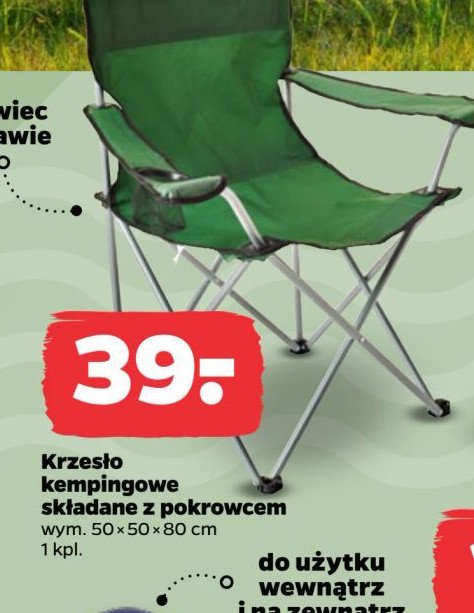 Krzes艂o kempingowe sk艂adane promocja
