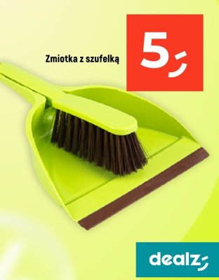 Zmiotka z szufelką Dealz promocja w Dealz