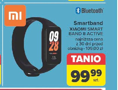 Smartband mi band 8 active Xiaomi promocja