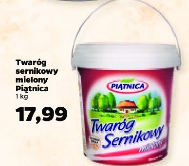 Twar贸g sernikowy 艣mietankowy 18% Pi膮tnica promocja