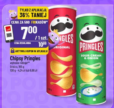 Chipsy Pringles Original promocja w POLOmarket