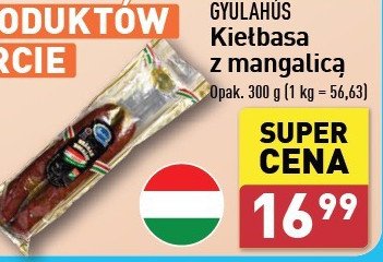 Kiełbasa z mangalicą Gyulahus promocja