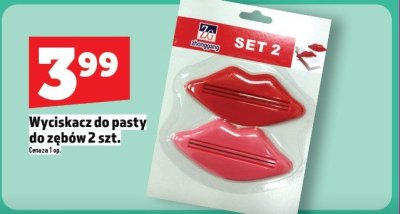 Wyciskacz do pasty do zębów 2 szt. promocja w TOPAZ