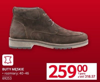 Buty m臋skie typu traper lekko ocieplane 40-46 promocja w Selgros