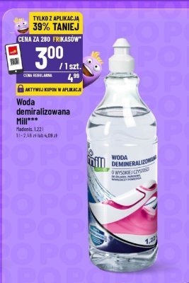 Woda demineralizowana promocja w POLOmarket
