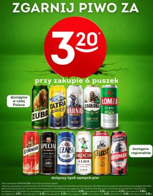 Piwo Harnaś 0.5l promocja w Żabka