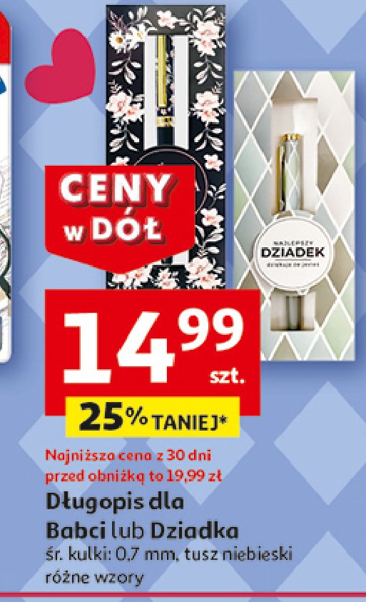 Długopis dla dziadka promocja w Auchan