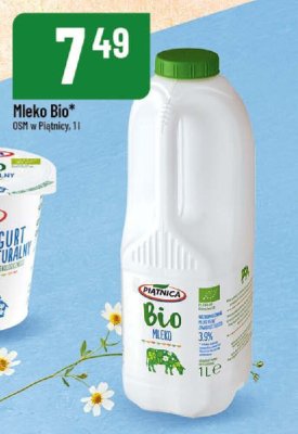 Mleko Bio 3,9% OSM Piątnica promocja w POLOmarket