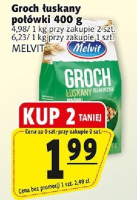 Groch łuskany połówki 400 g promocja w Prim Market