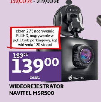 Wideorejestrator msr 500 Navitel promocja
