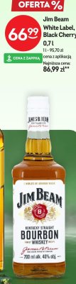 Whisky Jim Beam White Label 0,7l promocja w Żabka
