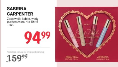 Zestaw zapachowy dla kobiet - wody perfumowane 4 x 10 ml promocja w Rossmann