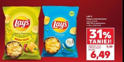Chipsy pikantna papryka Lay's Frito lay lay's promocja