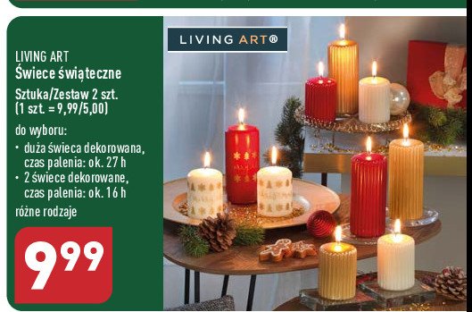 艢wiece 艣wi膮teczne Living art promocja