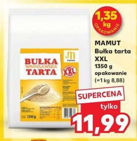 Bułka tarta Mamut promocja