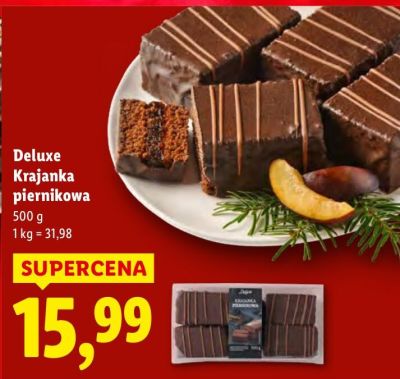 Krajanka piernikowa Deluxe promocja w Lidl