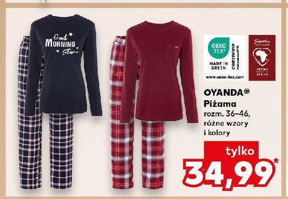 Piżama damska 36-46 Oyanda promocja