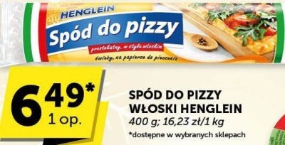 Spód do pizzy włoski Henglein promocja w Euro Sklep