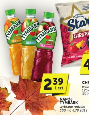 Napój Tymbark wybrane rodzaje 500 ml promocja w Groszek