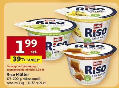 Riso Müller 175-200 g różne smaki promocja w Auchan