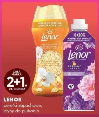 Perełki zapachowe, płyny do płukania LENOR promocja w Super-Pharm
