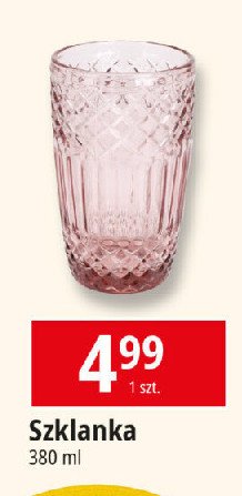 Szklanka 380 ml promocja