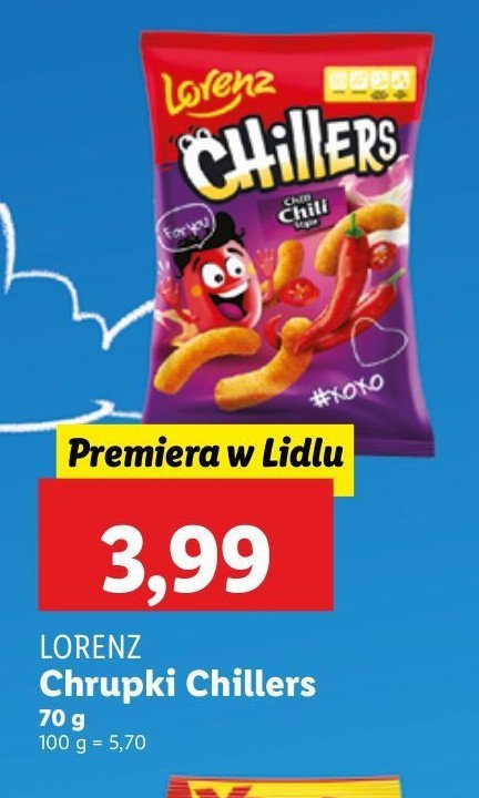 Chrupki chili Lorenz chillers promocja