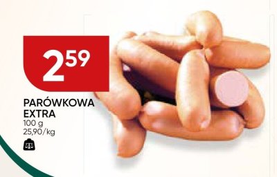 Parówkowa extra 100 g promocja w Chata Polska