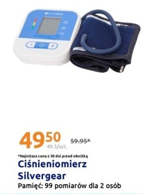 Ciśnieniomierz Silvergear promocja w Action