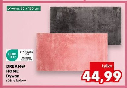 Dywan 80 x 150 cm Dream@home promocja w Kaufland