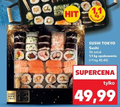 Sushi 36 szt. Sushi Tokyo promocja w Kaufland