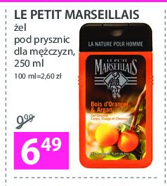 Żel pod prysznic pomarańcza i olej arganowy Le petit marseillais promocja