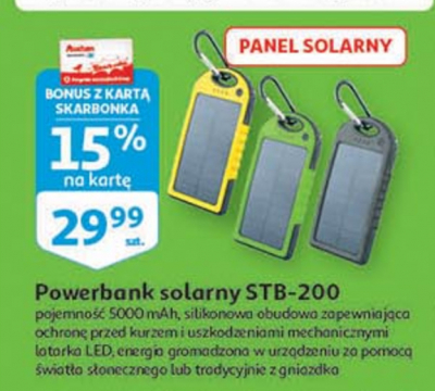 Powerbank solarny 5000 mah Sunen promocja