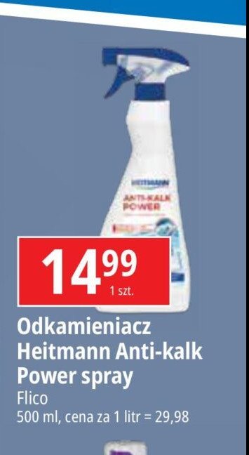 Odkamieniacz anti-kalk Heitmann promocja