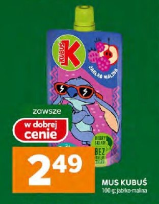 Mus Kubuś aqua marina promocja w Stokrotka