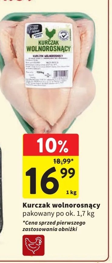 Kurczak Intermarche dobre z farmy promocja