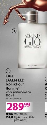 Perfumy KARL LAGERFELD Ikonik Pour Homme woda perfumowana promocja w Hebe