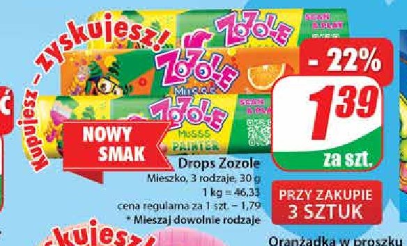 Dropsy pomara艅czowe Zozole promocja